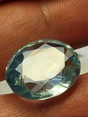 20ctw Natural Aquamarine Loose Gemstone 20x16x9mm Oval Cut Sky Blue